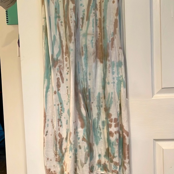 Tye Dye Cotton Summer Dress - Picture 2 of 6